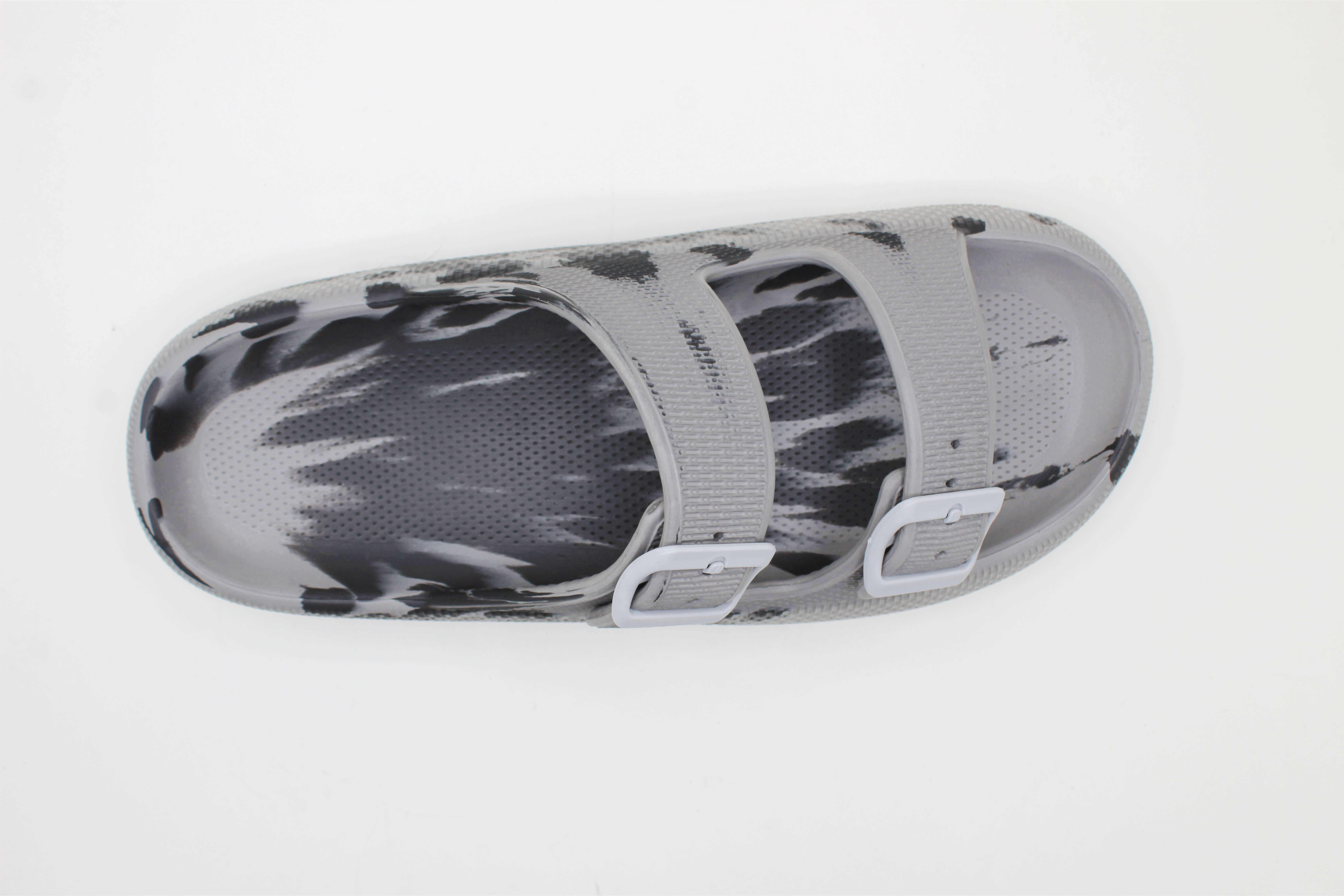 Erkek Çift Toka Örgülü Terlik